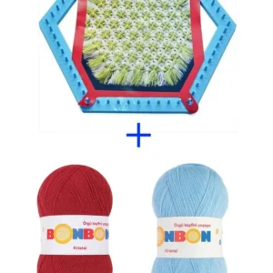 Lifmatik Lif Örme Seti Dokuma Tezgahı ve Lif İpi S8