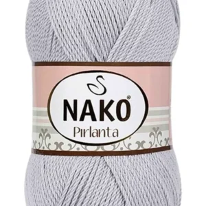 Pırlanta Amigurumi El Örgü İpi Yünü Açık Gri 130