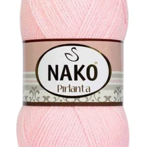 Pırlanta Amigurumi El Örgü İpi Yünü Sindirella Pembe 4531