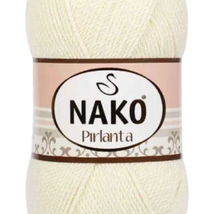 Pırlanta Amigurumi El Örgü İpi Yünü Koyu Krem 6730