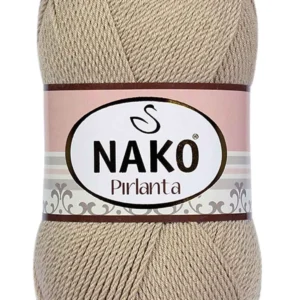 Pırlanta Amigurumi El Örgü İpi Yünü Bej 6742