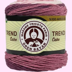 Trend Cake Batik Ebruli El Örgü İpi 626