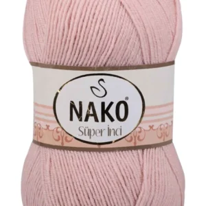 Süper İnci El Örgü İpi 100 gr Açık Pudra 1479