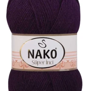 Süper İnci El Örgü İpi 100 gr Mor 3260