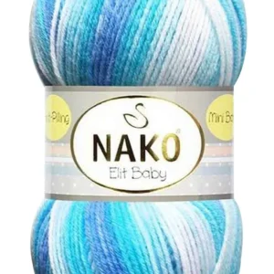 Elit Baby Mini Batik Bebe El Örgü İpi Okyanus 32455