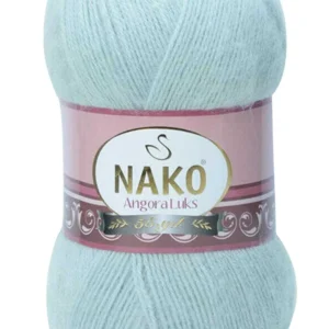 Angora Lüks El Örgü İpi Saraylı Mint 10471