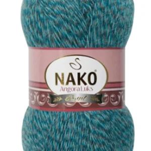 Angora Lüks El Örgü İpi Petrol Muline 21357