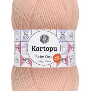 Baby One Tüylenmeyen El Örgü İpi Yünü Pembe K699