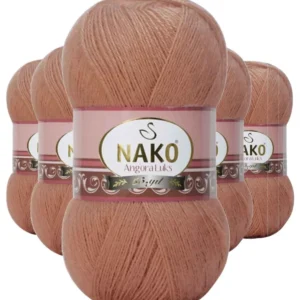 5 Adet Angora Lüks El Örgü İpi 12895