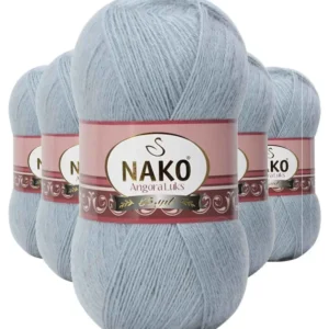 5 Adet Angora Lüks El Örgü İpi 12936