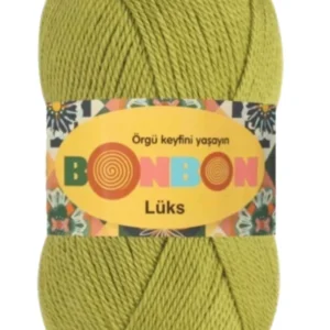 Lüks Patik İpi Yünü Açık Yeşil 98229