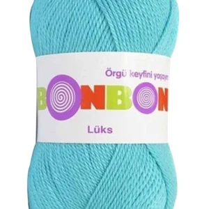 Lüks Patik İpi Yünü Turkuaz 98238