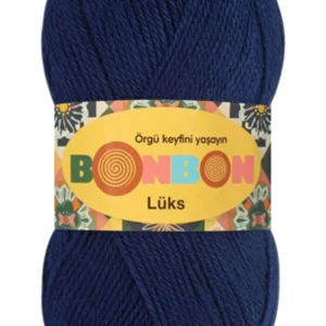 Lüks Patik İpi Yünü Lacivert 98244