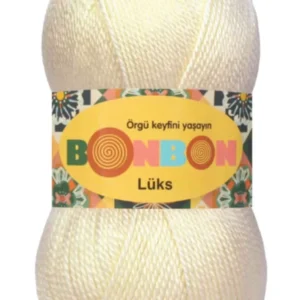 Lüks Patik İpi Yünü Krem 98272