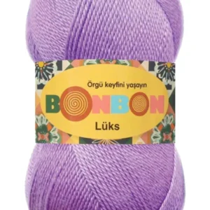 Lüks Patik İpi Yünü Lila 98275