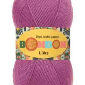 Lüks Patik İpi Yünü Mor 98402