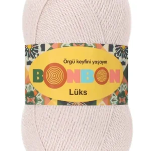 Lüks Patik İpi Yünü Pudra 98405