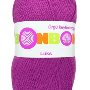 Lüks Patik İpi Yünü Koyu Pembe 98675