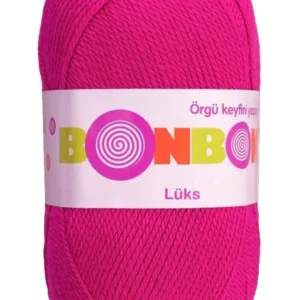 Lüks Patik İpi Yünü Neon Fuşya 98678