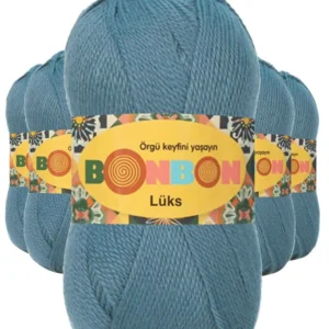 5 Adet Lüks Patik İpi Yünü Filiz Yeşili 98263