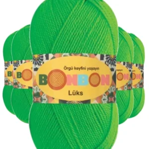 5 Adet Lüks Patik İpi Yünü Neon 98395