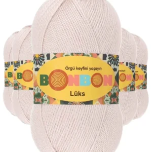 5 Adet Lüks Patik İpi Yünü Pudra 98405