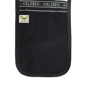 Osmanlı Kalın Siyah Banyo Hamam Kesesi 25x17 Cm