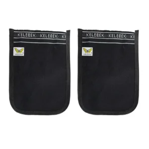 2 Adet Osmanlı Kalın Siyah Banyo Hamam Kesesi 25x17 Cm