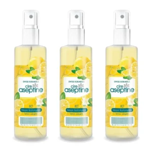 3 Adet Limon Kolonyası Ev Ofis Pratik Kullanım Sprey 100ml