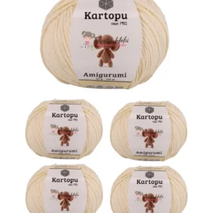 5 Adet Amigurumi El Örgü İpi 50gr 037