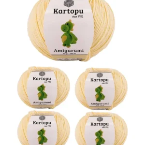 5 Adet Amigurumi El Örgü İpi 50gr 331