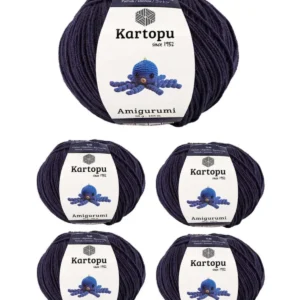 5 Adet Amigurumi El Örgü İpi 50gr 630