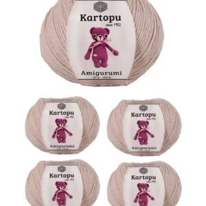 5 Adet Amigurumi El Örgü İpi 50gr 793