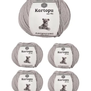 5 Adet Amigurumi El Örgü İpi 50gr 991