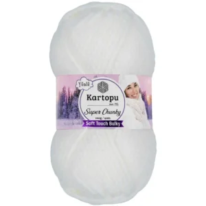 Super Chunky Kalın Kışlık El Örgü Ipliği 100 Gr K010