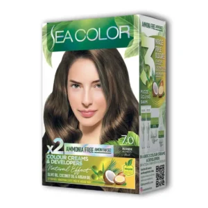 2 Tüp Krem Saç Boyası Seti Kumral No:7.0