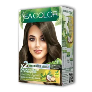 2 Tüp Krem Saç Boyası Seti Yoğun Küllü Kumral No:7.11