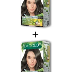 2X2 Tüp Krem Saç Boyası Seti Küllü Kumral No:7.1