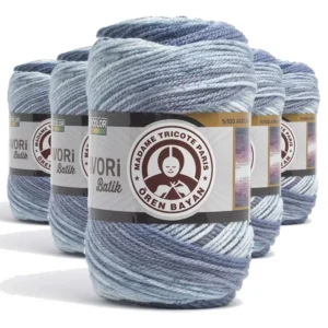 5 Adet Favori Batik El Örgü Ipliği 100 Gr 913