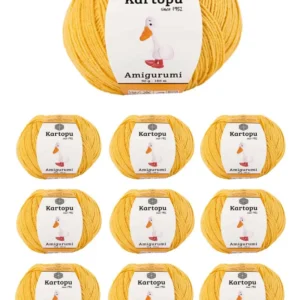 10 Adet Amigurumi El Örgü İpi 50gr 317