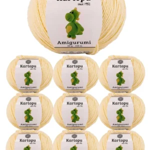 10 Adet Amigurumi El Örgü İpi 50gr 331