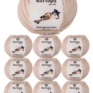 10 Adet Amigurumi El Örgü İpi 50gr 354