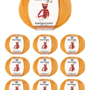 10 Adet Amigurumi El Örgü İpi 50gr 355