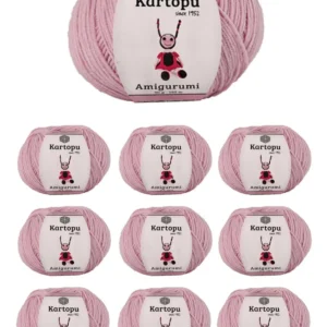 10 Adet Amigurumi El Örgü İpi 50gr 768