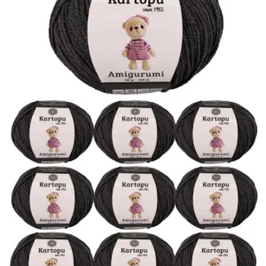 10 Adet Amigurumi El Örgü İpi 50gr 995