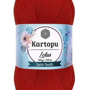 Lotus Bikini Büstiyer Bluz Örgü İpi K101 Nar Çiçeği