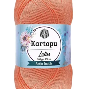 Lotus Bikini Büstiyer Bluz Örgü İpi K218 Somon