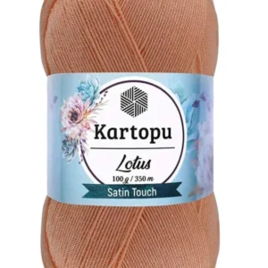 Lotus Bikini Büstiyer Bluz Örgü İpi K277 Şeftali