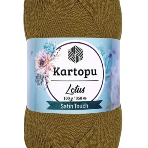 Lotus Bikini Büstiyer Bluz Örgü İpi K484 Yağ Yeşili