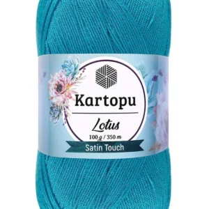 Lotus Bikini Büstiyer Bluz Örgü İpi K512 Turkuaz